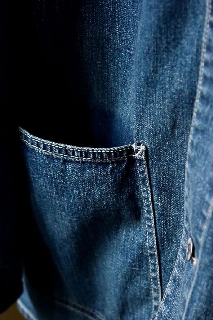 美品23aw A.PRESSE Denim Coverall Jacket 2