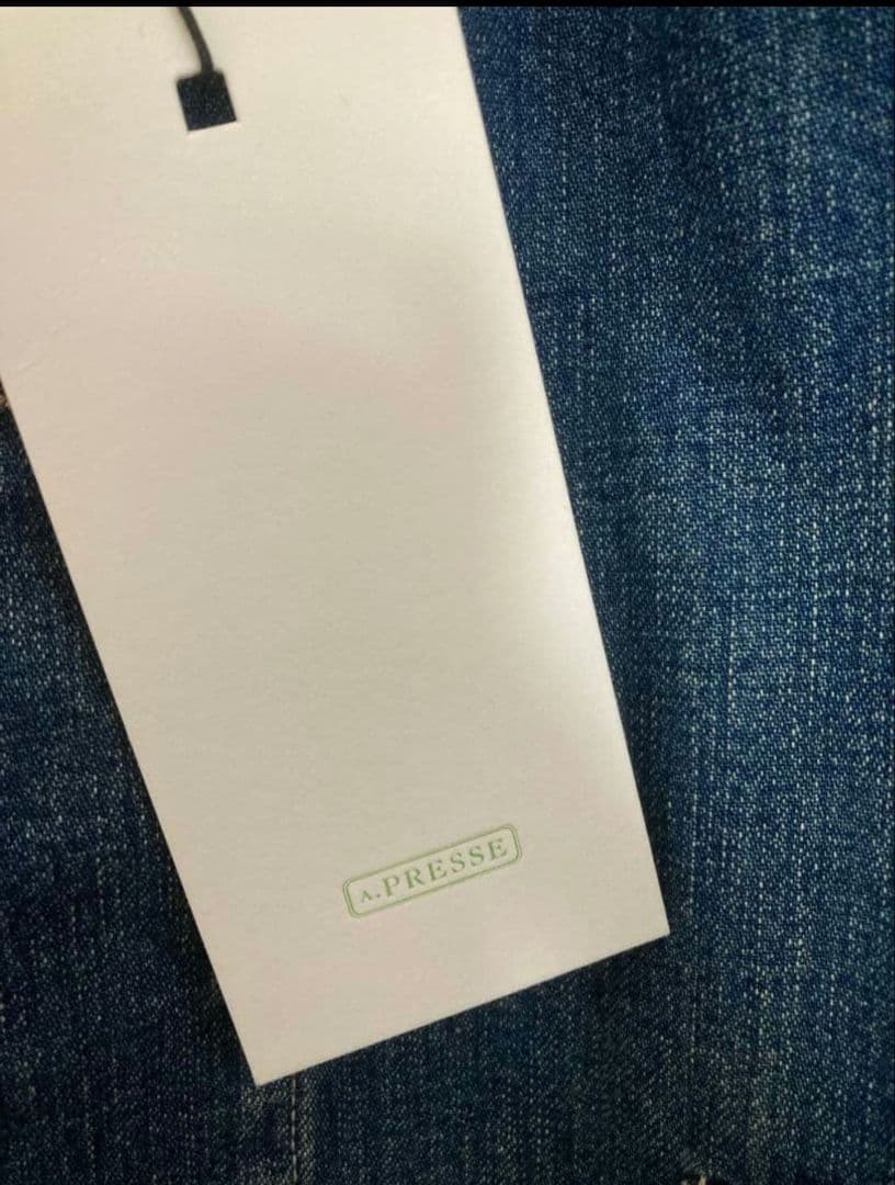美品23aw A.PRESSE Denim Coverall Jacket 2