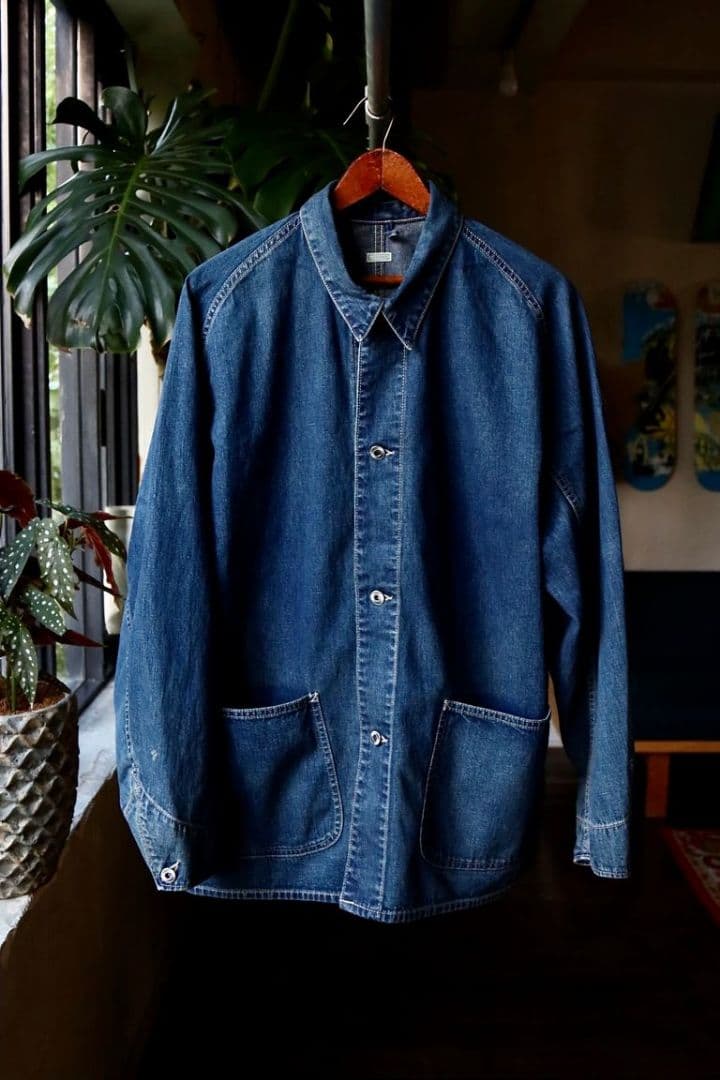美品23aw A.PRESSE Denim Coverall Jacket 2