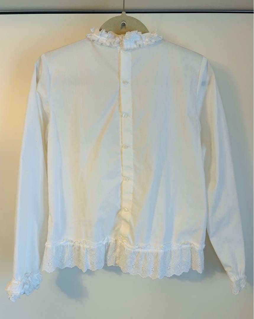 BEAMS BOY トリト フリルブラウス