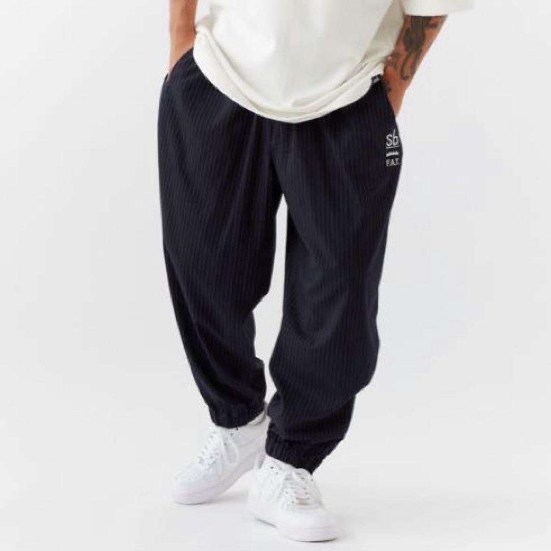 美品ボーラホリック FATトラックパンツ ネイビー JUMBO サイズ