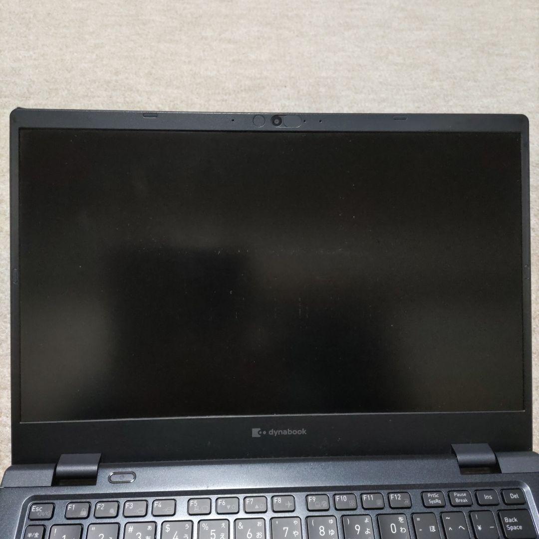 第11世代 Dynabook G83/HS BIOSのみの確認 液晶表示不良