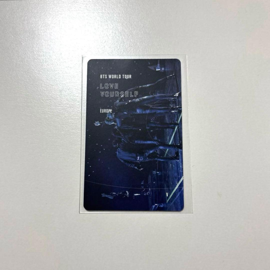 【公式】テヒョン テテ V LYS ヨーロッパ Blu-ray トレカ