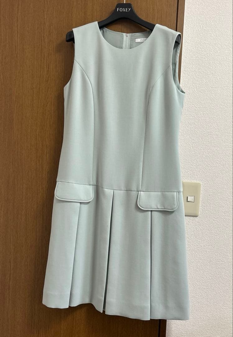 定価118800円　フォクシー　ブティックライン　ワンピース　ミント　40