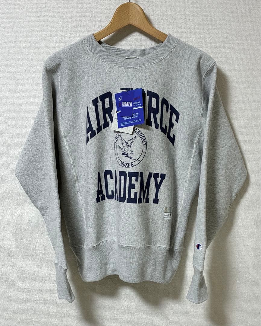p*o様 新品 未使用/青単タグ チャンピオン リバースウィーブ USAFA /