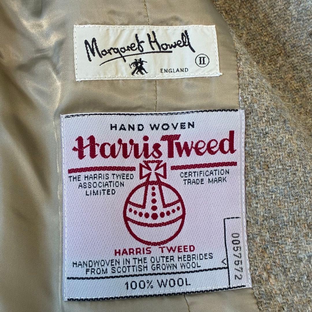 MARGARET マーガレットハウエル　ハリスツィード　ツィード　ジャケット.
