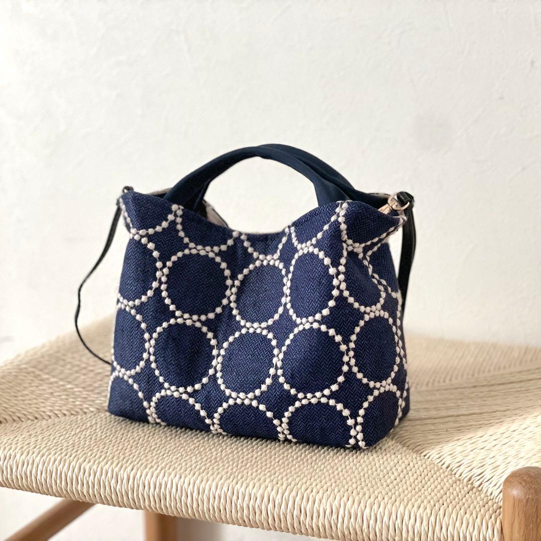 ⚮̈ミナペルホネン　tambourine ヌッピバッグＳ