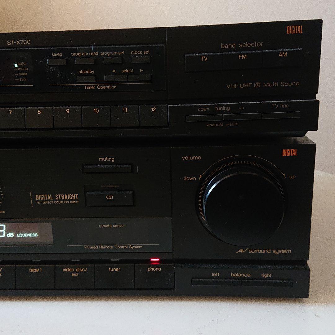 テクニクスのチューナーとアンプ