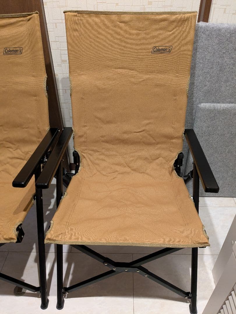 コールマン レイチェア ダルゴールド セット 中古