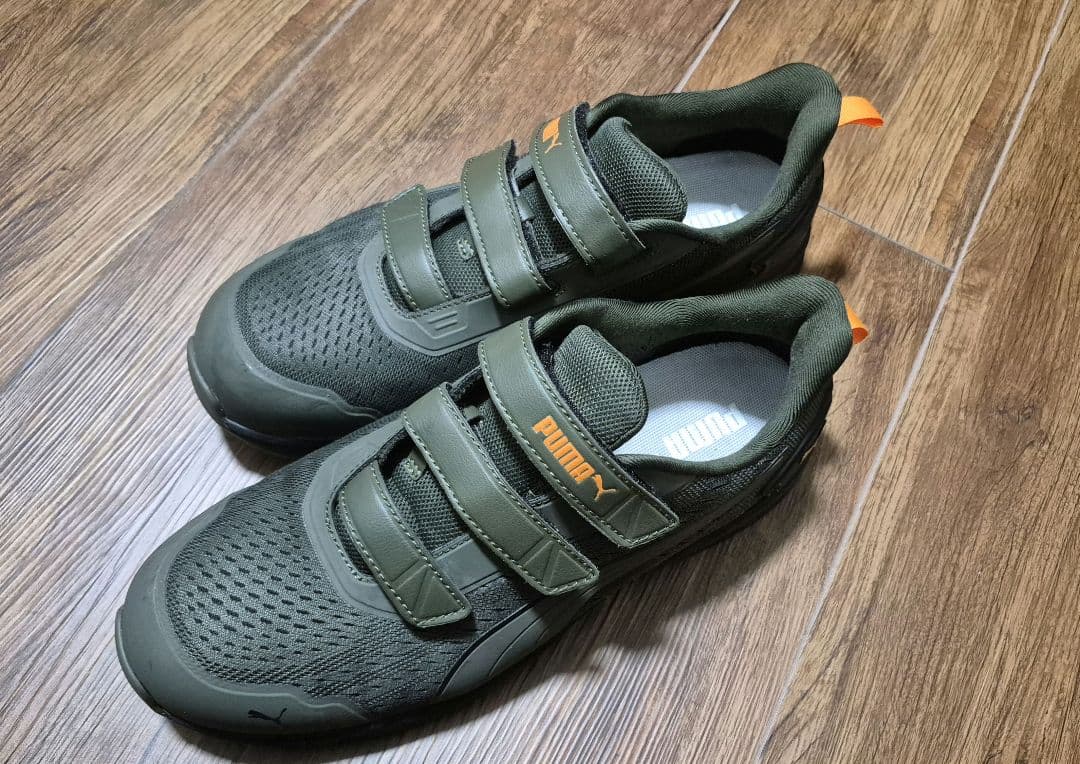 PUMA　安全靴　グライドオリーブ　27cm