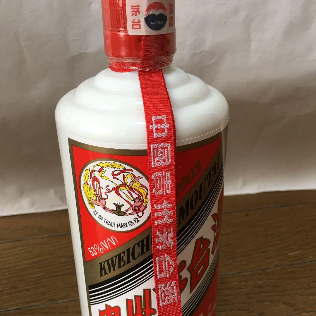貴州茅台酒 天女 マオタイ酒 MOUTAI 53% 500ml 2003製