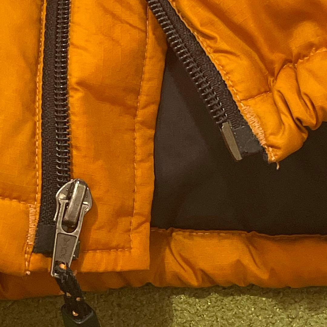 90s★ムーンストーン★ダウンベスト★マンゴーゴールド★L★ダウンパンパン