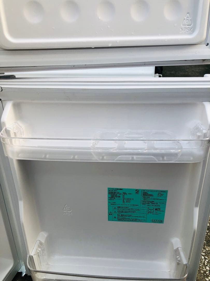 ハイアールHaier2ドア冷凍冷蔵庫BR-85A 85L 2023年製