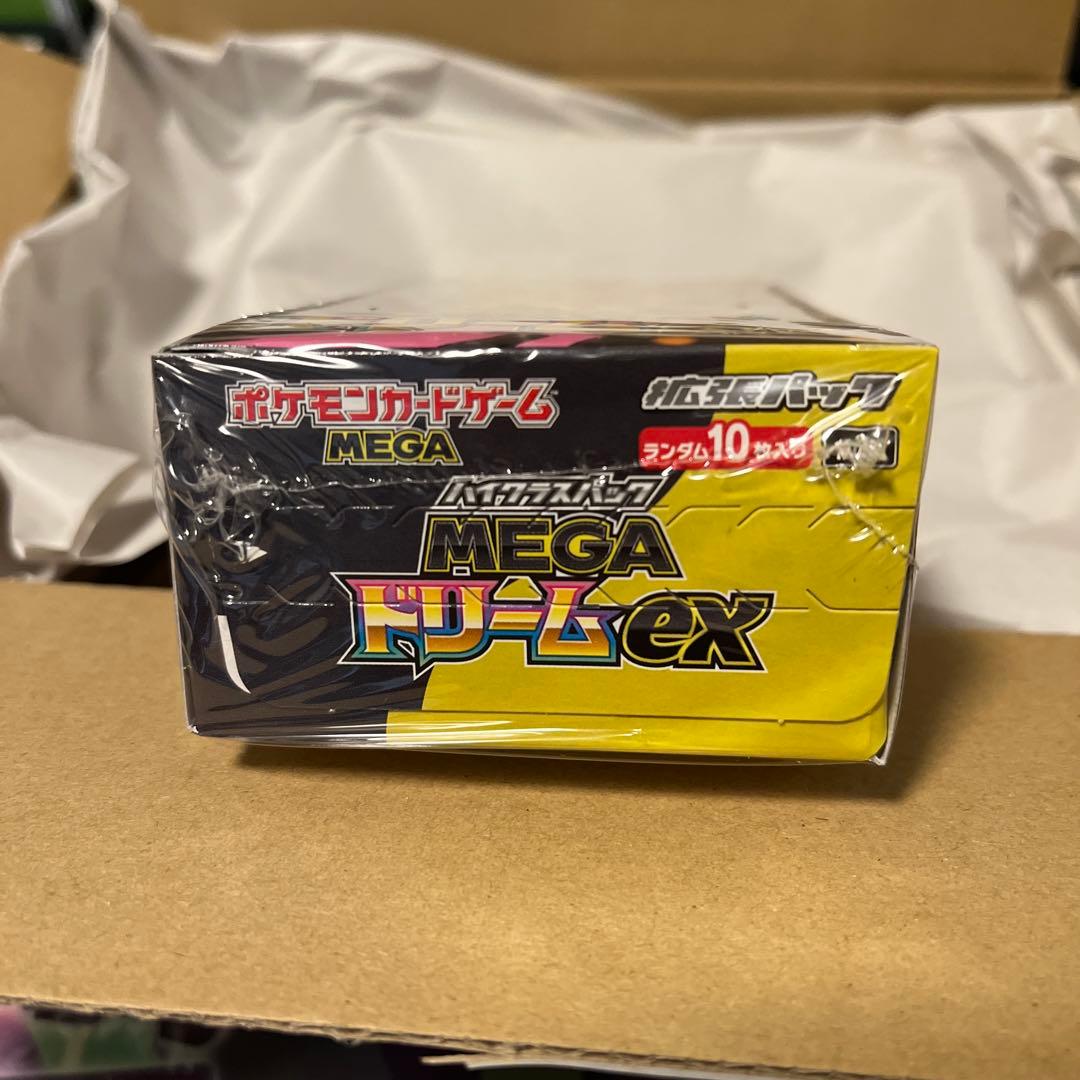 ポケモンカードゲーム MEGA ドリームex BOX シュリンク付き