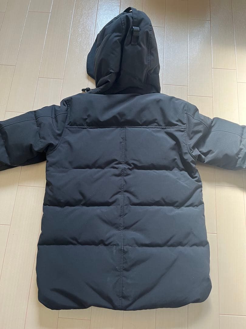 【極美品】カナダグース マクミランパーカ 黒 M ガーメント付 クリーニング済