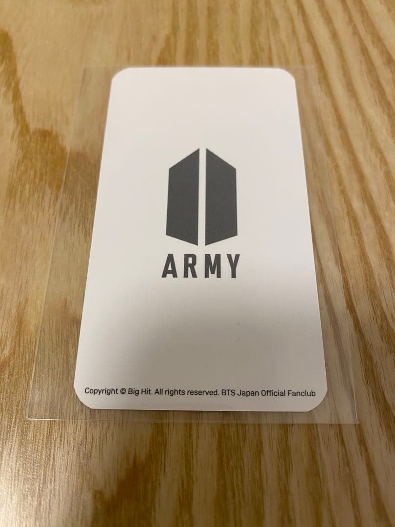 公式　BTS 京セラドーム wings FC限定 トレカ V テテ テヒョン