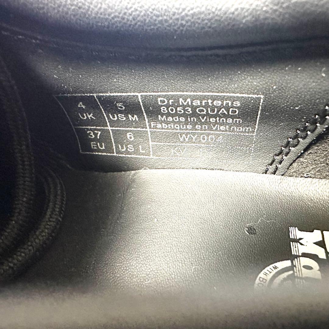 【極美品】ドクターマーチン 8053 QUAD ブラック ダブルソール 厚底