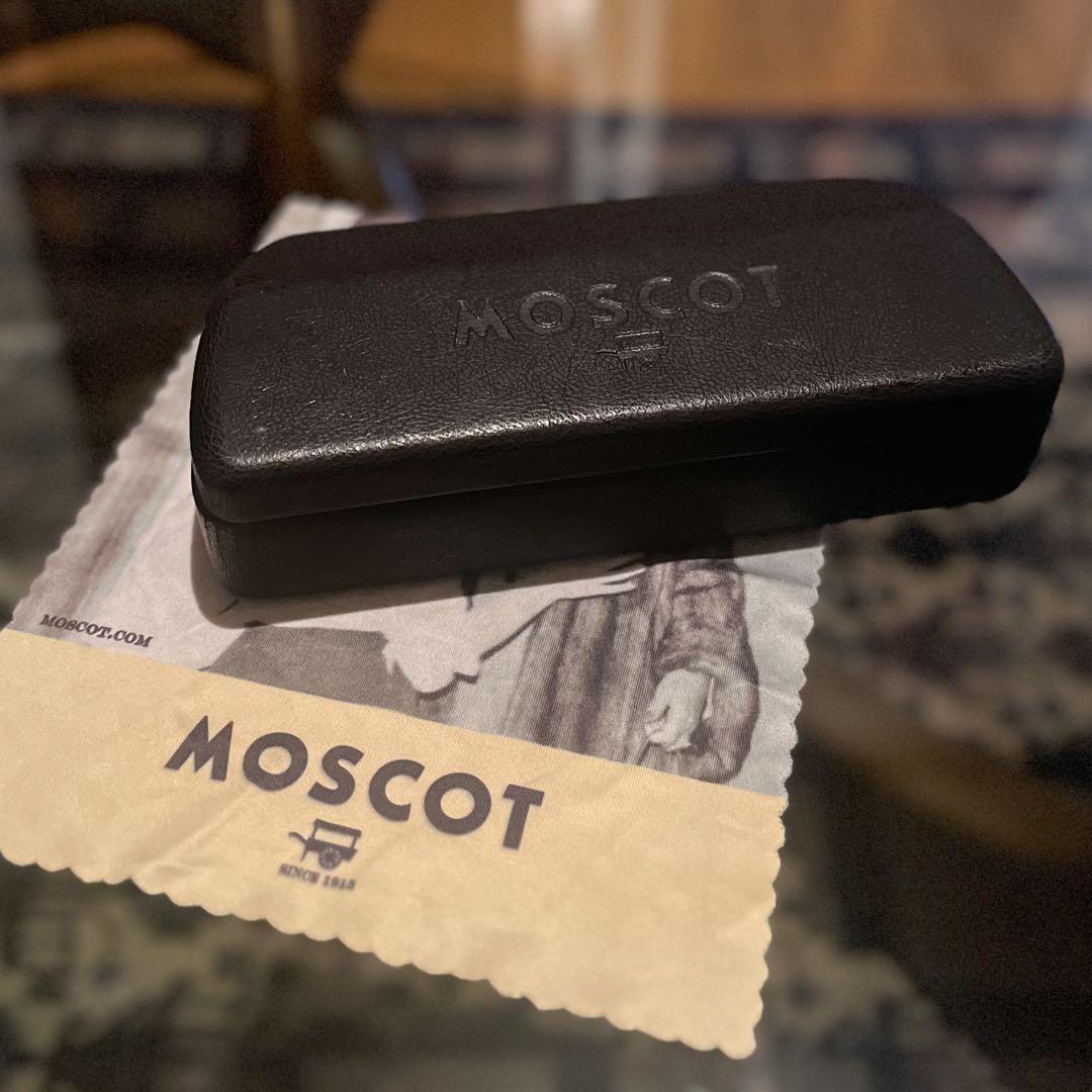 MOSCOT MILTZEN 46 クリアフレーム フラットレンズ サングラス