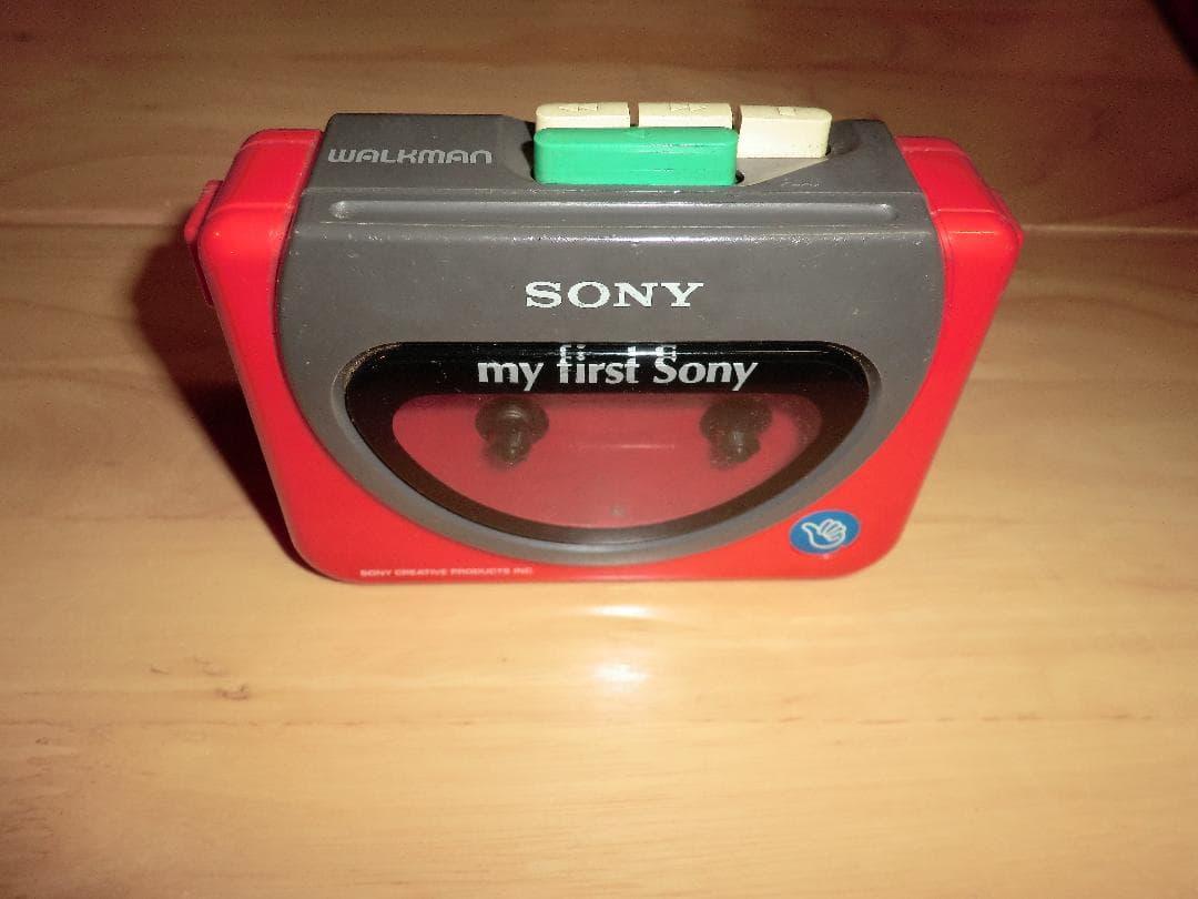 SONY my first Sony カセットプレーヤー レッド