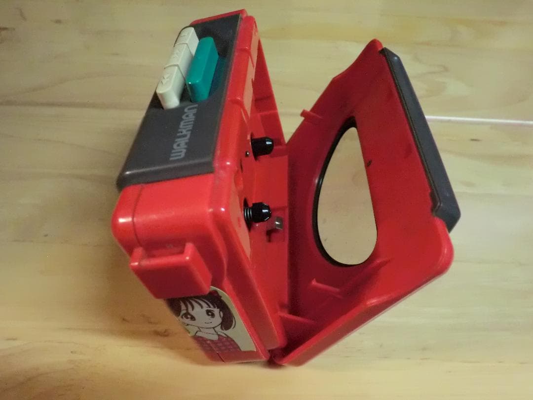 SONY my first Sony カセットプレーヤー レッド