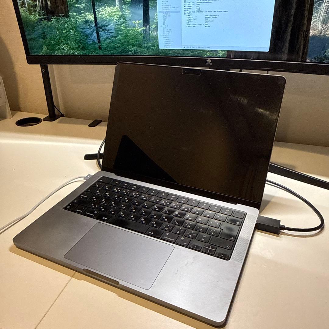 Mac Book Pro M1 32GB 512GB 液晶不具合あり