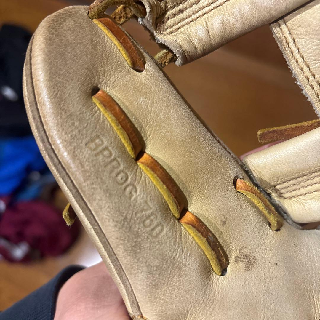 ETT 硬式グローブ ベージュ