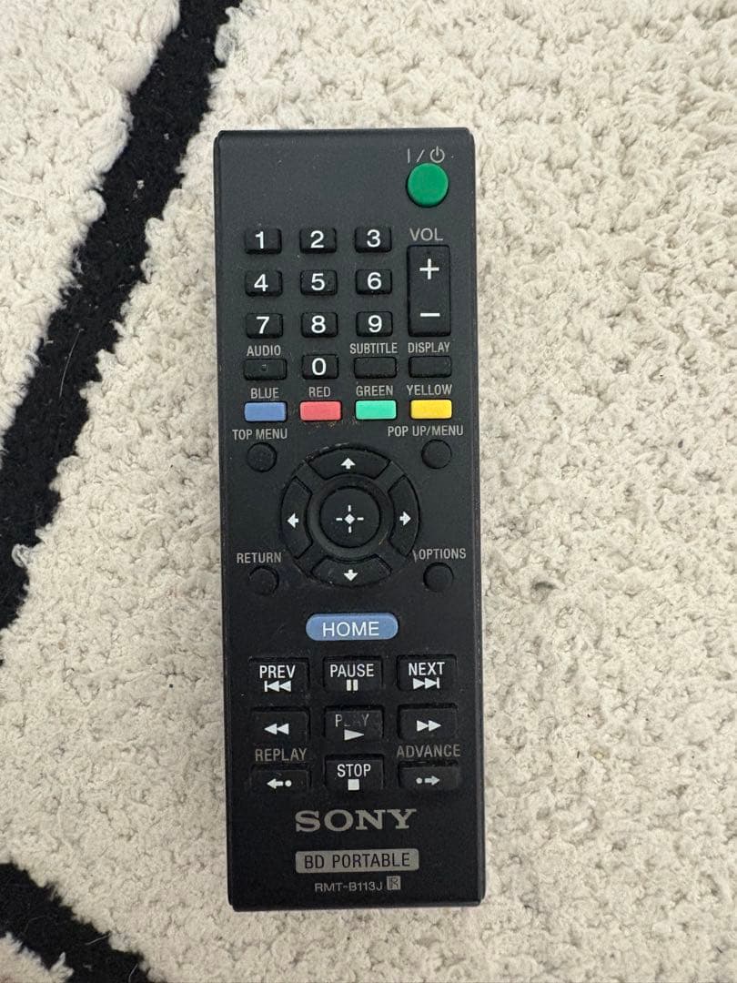 SONY BDP-SX910 9V型 ポータブルBD/DVDプレーヤー　ソニー