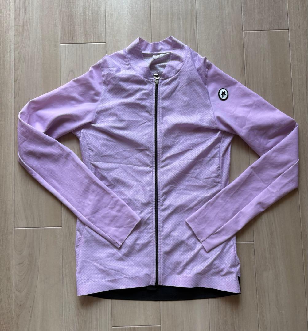 (白熊)assos 夏用長袖ジャージ レディースXS