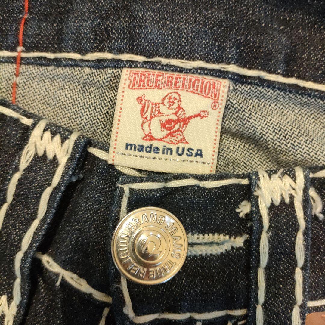 TRUE RELIGION Bobby Super t 28x33 ダークブルー