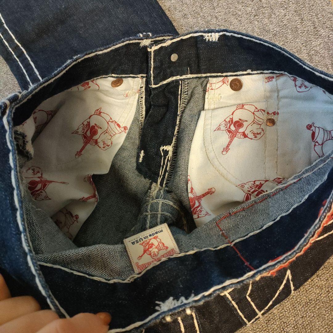 TRUE RELIGION Bobby Super t 28x33 ダークブルー