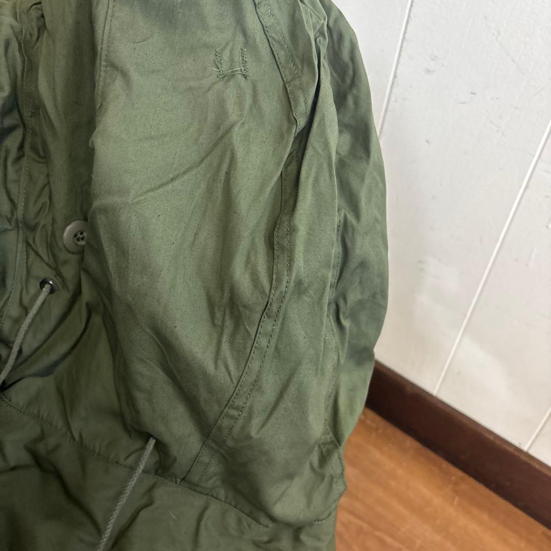 デッドストック　米軍　実物　80s M65 フィッシュテールパーカーフード　⑤