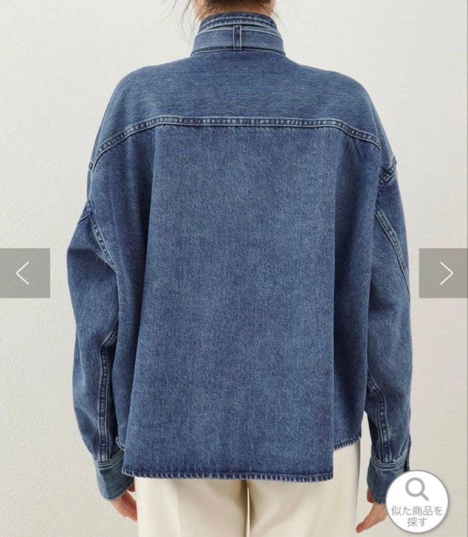 ウィムガゼット　デニムボウタイジャケット