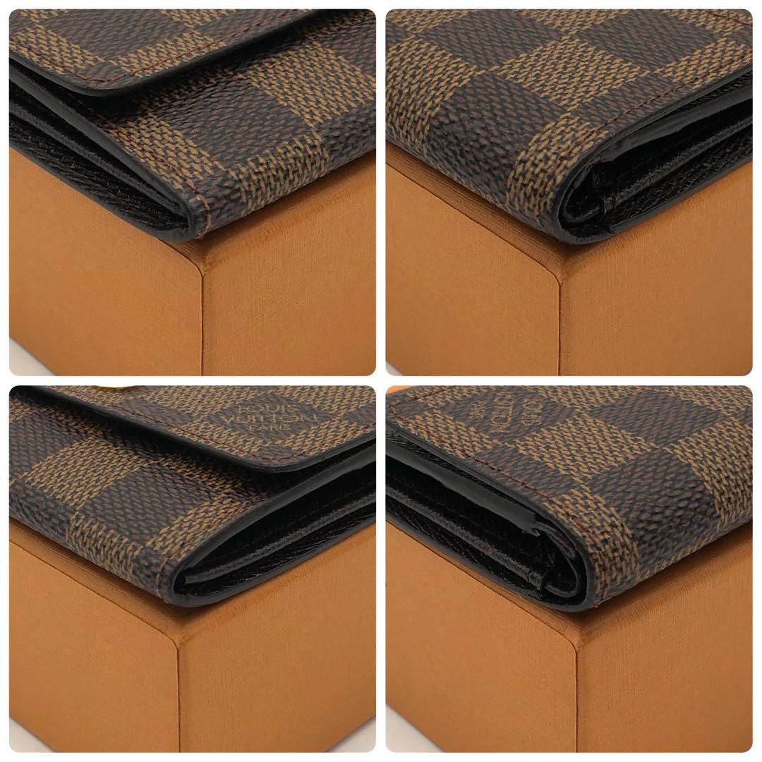 ルイヴィトン ケース ダミエ 小銭入れ ポルトモネプラ パース