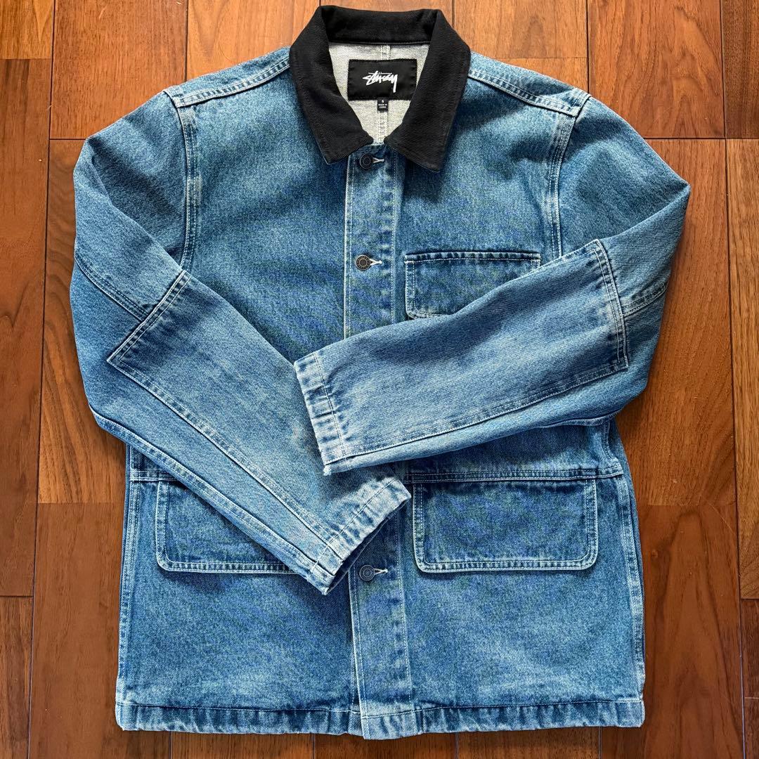 Stussy ステューシー デニムカバーオール Sサイズ
