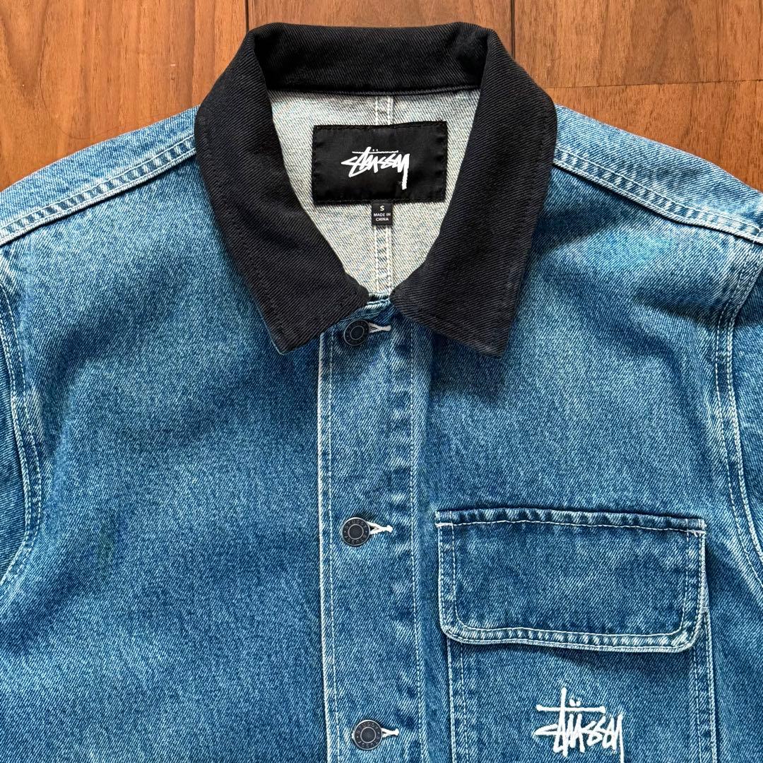 Stussy ステューシー デニムカバーオール Sサイズ