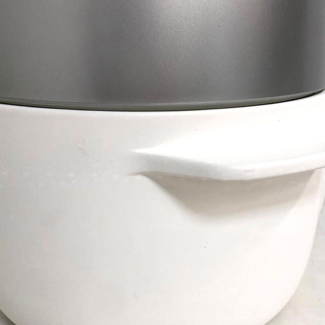 BALMUDA The Gohan 炊飯器　K03A-WH ホワイト　3合炊き