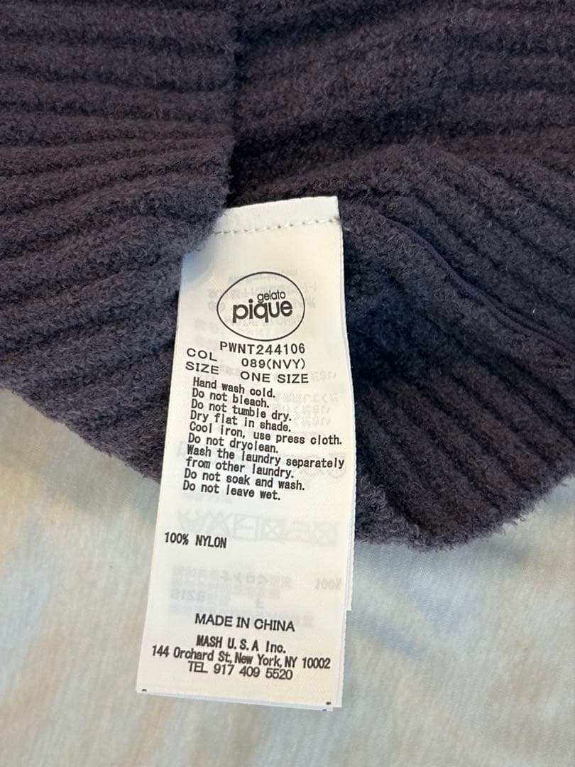 【未使用！】gelato pique セットアップ NVY ネイビー