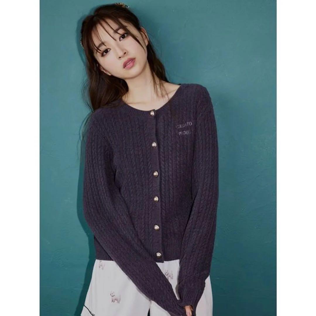 【未使用！】gelato pique セットアップ NVY ネイビー