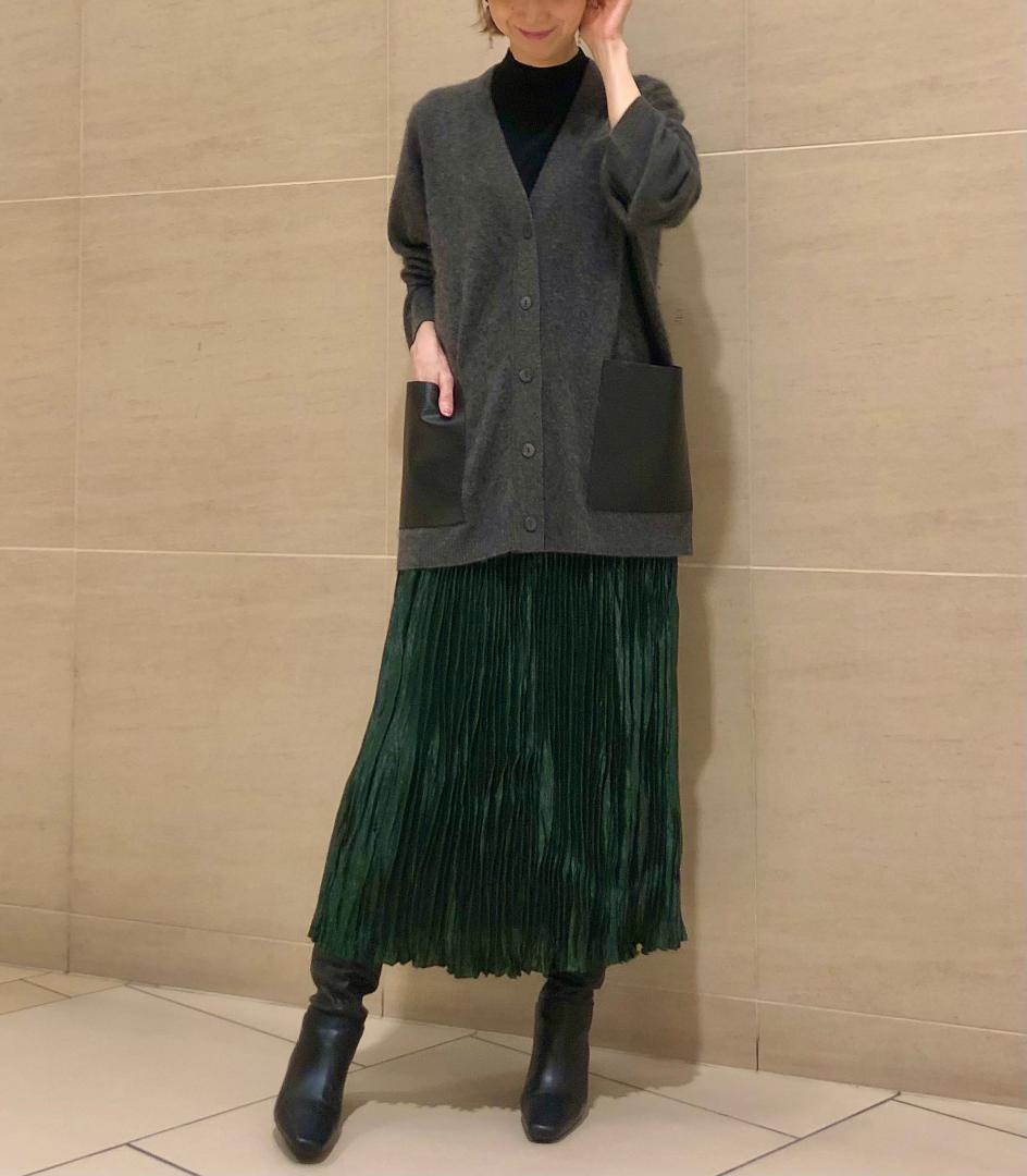 theory luxe 25AW 雑誌掲載 カシミヤ100％ カーディガン