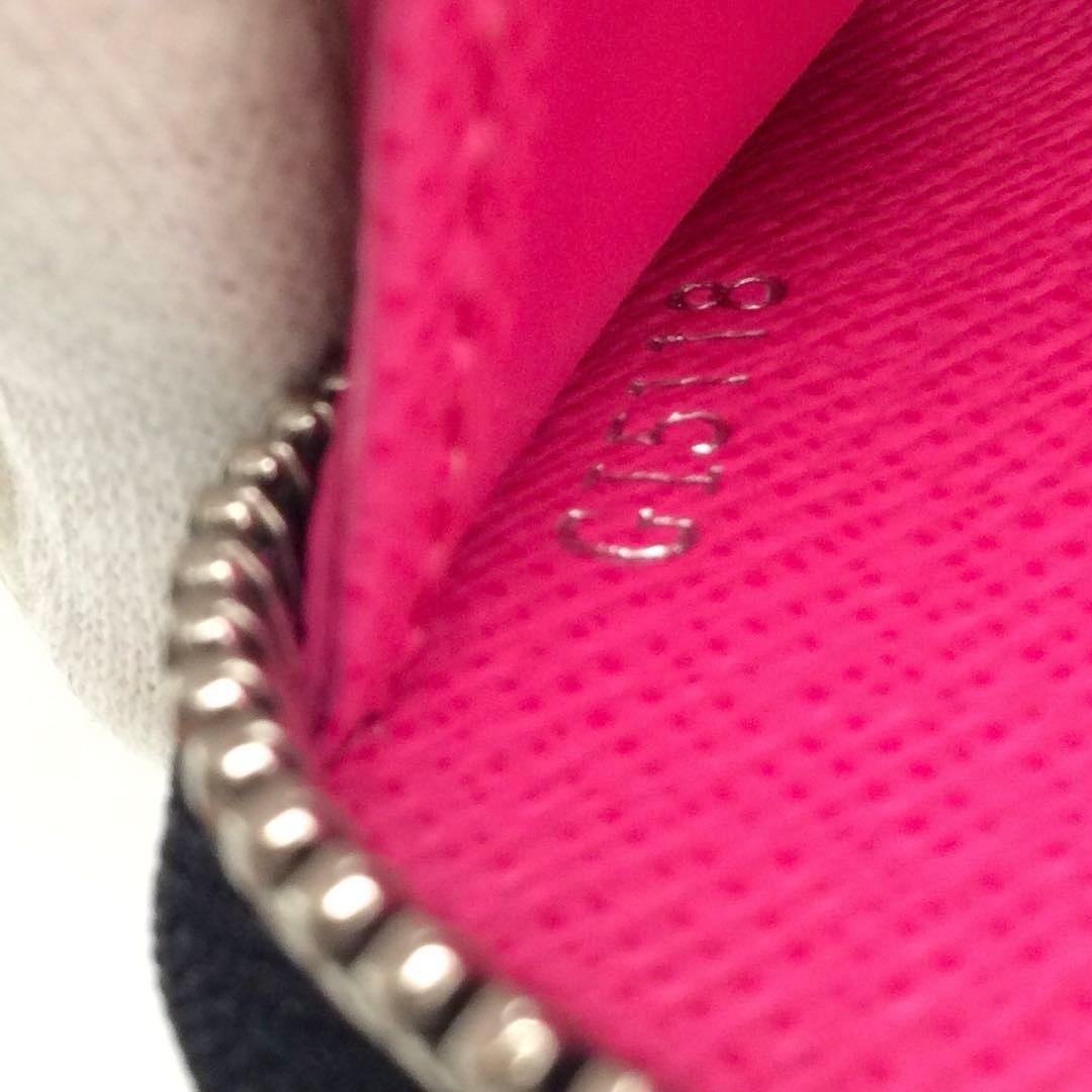 ルイヴィトン エピ 黒 ノワール ホットピンク 長財布 ジッピーウォレット