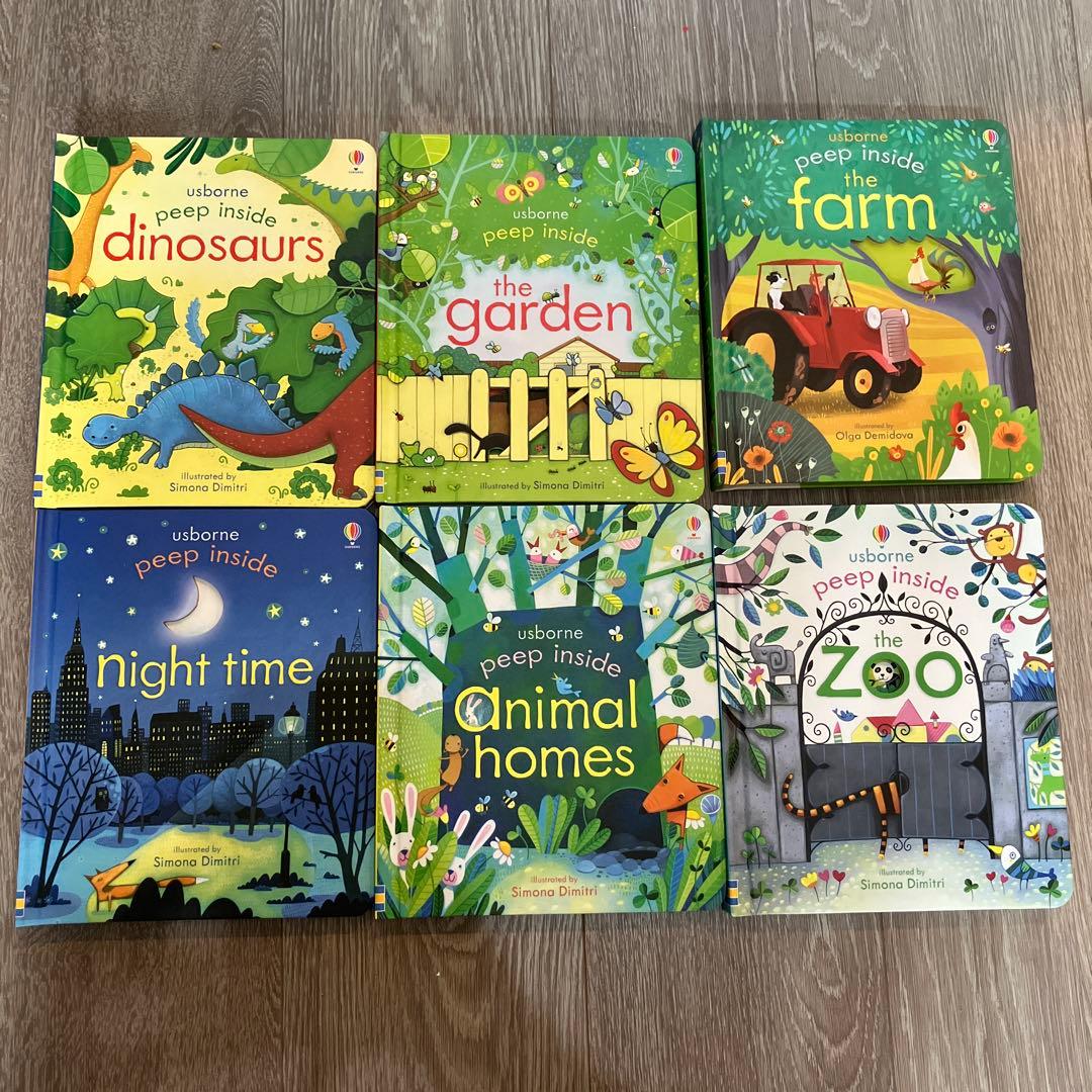 Usborne Peep Inside 6冊セット