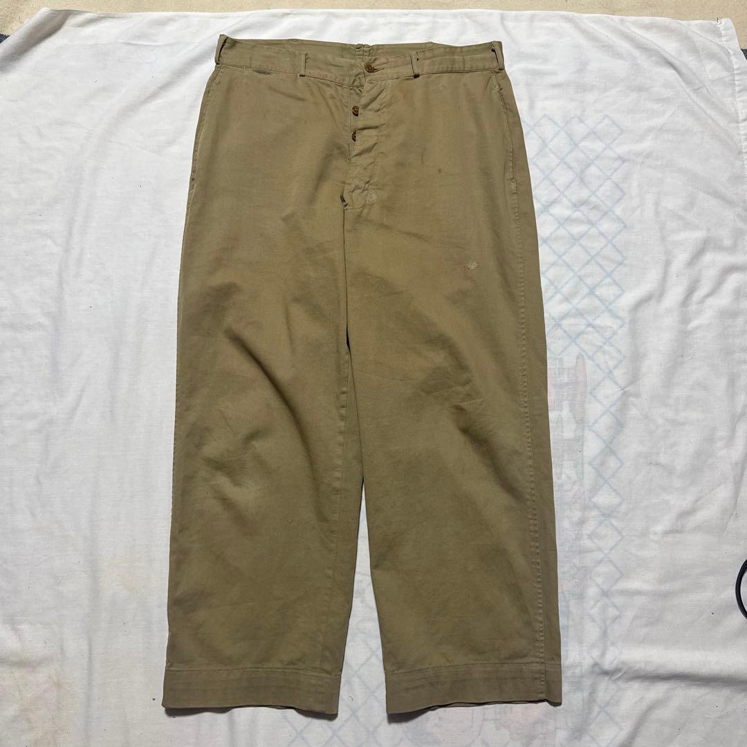 【激レア】　40s usnavy チノパン　スペシャル　ヴィンテージ