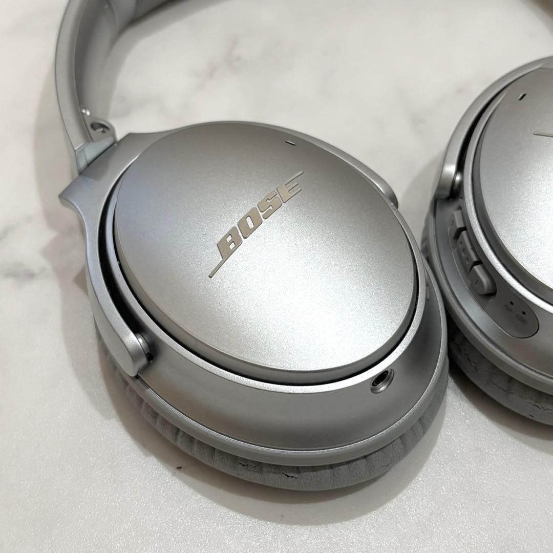 希少 BOSE QuietComfort 35II シルバー 新品イヤーパッド