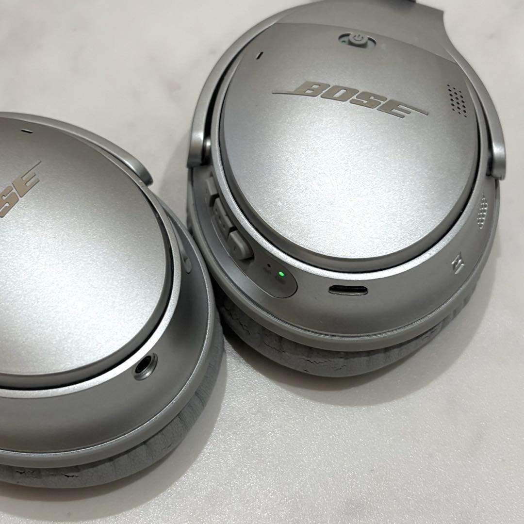 希少 BOSE QuietComfort 35II シルバー 新品イヤーパッド