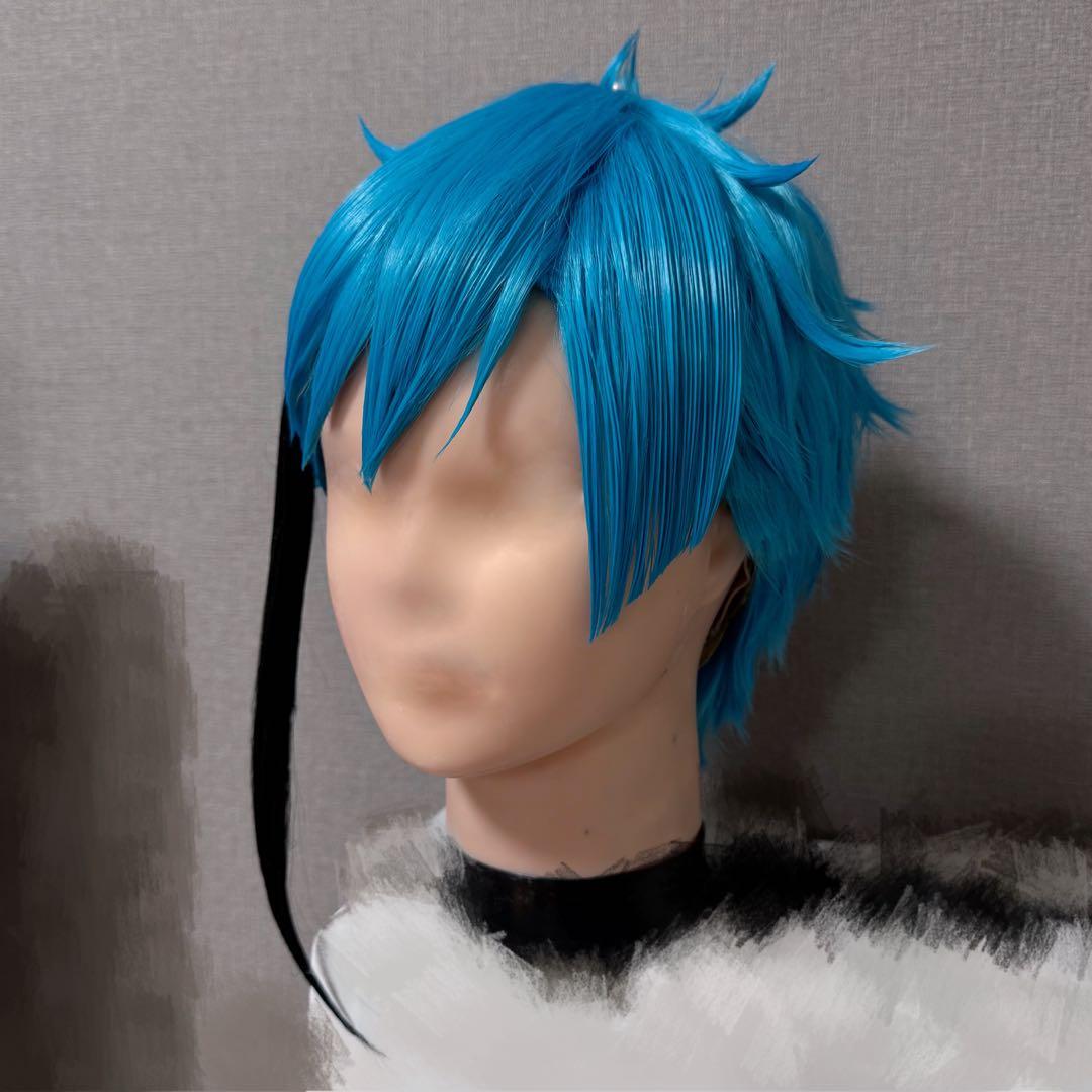 ツイステ　フロイド　ウィッグ　コスプレ
