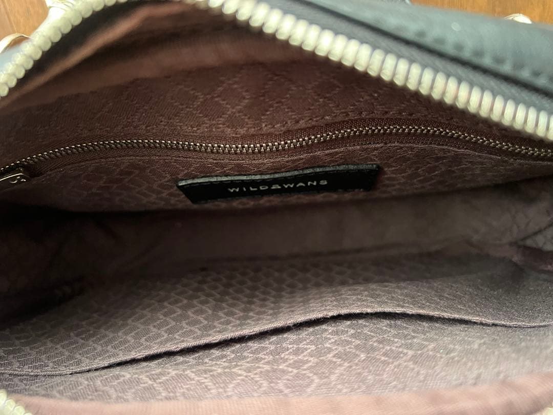 WILDSWANS ２WAYポーチ・POCHI（ポーキ）ブラック