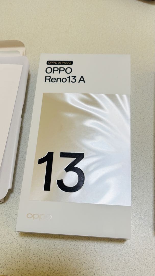 OPPO Reno13 A 128GB アイスグレー