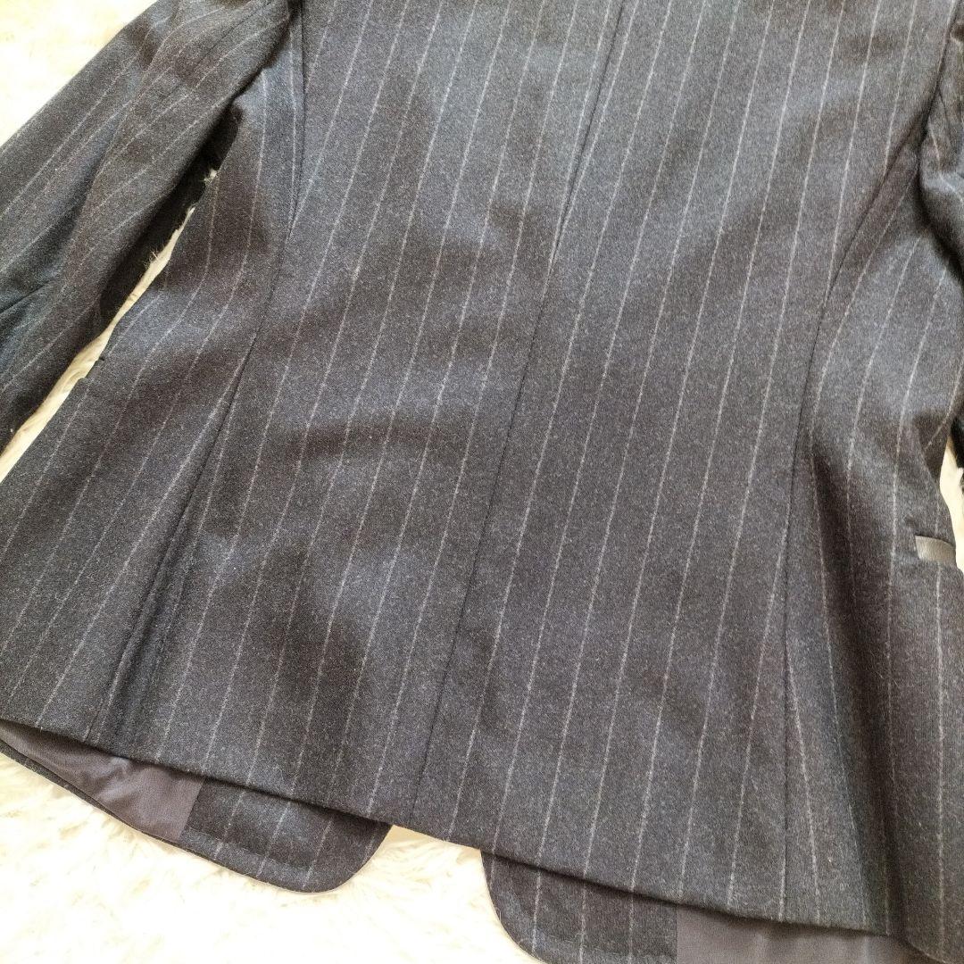 白タグ✨マックスマーラ カシミヤ混 テーラードジャケット ブレザー ネイビー