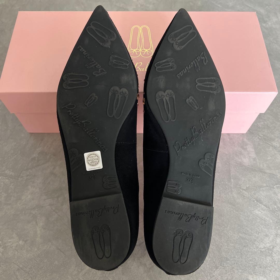 プリティバレリーナ　フラットシューズ　37.5