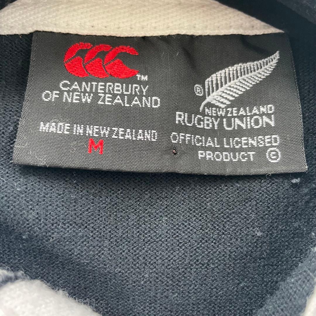 canterbury 90s オールブラック　スタインラガー　半袖　ポロシャツ